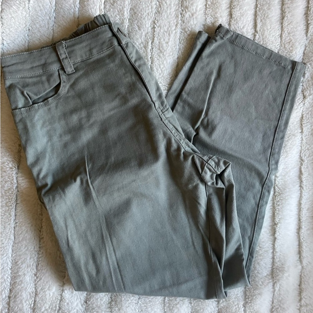 Pact Stretch Twill Denim Slim Straight Pant